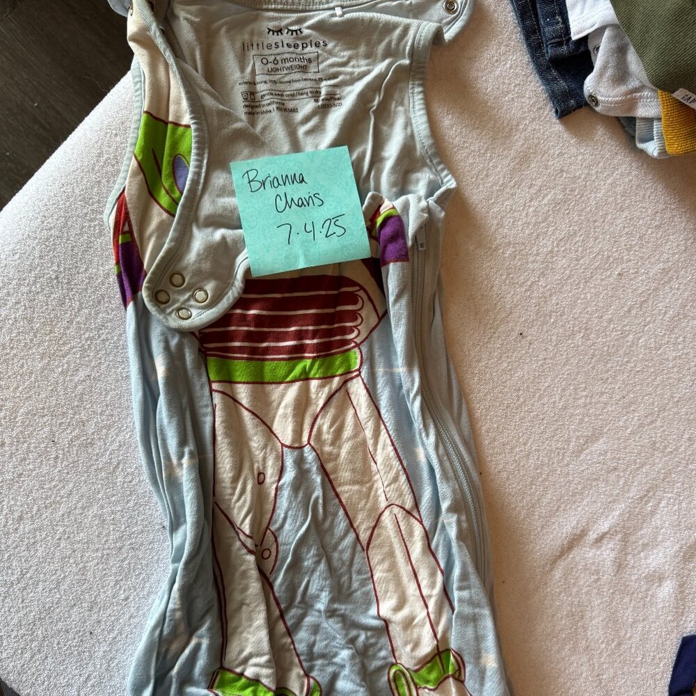 Little Sleepies Buzz Lightyear Sleepsack 0-6 Months